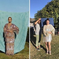 Kadang Celeste meminta bantuan pasangan atau teman untuk mendukung pose selebritinya. Foto: Instagram