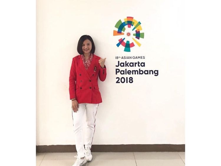 Si Lincah Srunita Sari, Karateka Cantik RI yang Badannya Lentur Banget