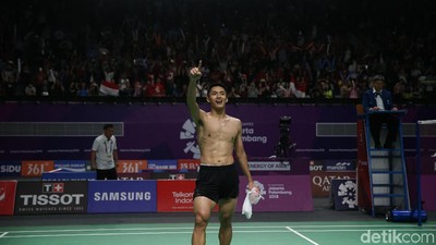 Sudah Dapat Emas, Ayo Jonatan Christie Jalan-jalan Lagi!