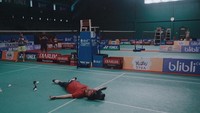 JOJO in the court, tulisnya di akun Instagram. Bergaya bak Jonatan Christie. Foto: Instagram/jojosuherman