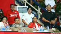 Selain Jokowi dan Prabowo, JK dan Megawati juga hadir.
