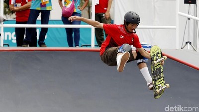 Skateboard Indonesia Sumbang Perak dan Perunggu