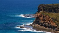 Pemandangan alam di sekitar Figure Eight Pools (NSW National Parks and Wildlife Service)