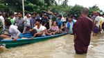 Bendungan Jebol Picu Banjir di Myanmar, 5 Ribu Orang Dievakuasi