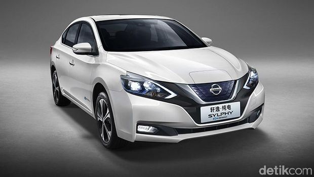 Mobil menggunakan tenaga penggerak yang sama dengan Nissan LEAF