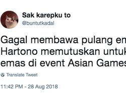 Guyonan Usil Netizen Ketika Bambang Hartono Raih Perunggu