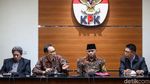 Momen Jumpa Pers Bersama KPK-MA Soal OTT Hakim di Medan