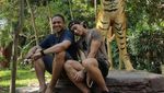 Foto Liburannya Si Jago Smash, Aprilia Manganang