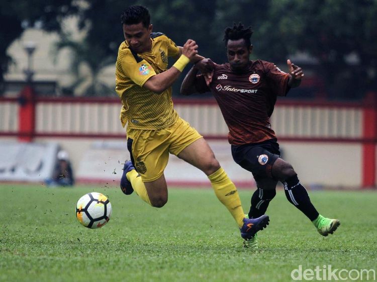 Laga Pemanasan, Persija Ditahan Imbang Bhayangkara