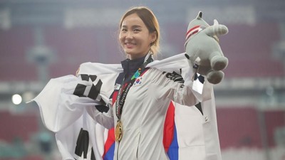 Dapat Medali Emas, Atlet Lari Korea Ini Wajah Beningnya Bikin Terpana