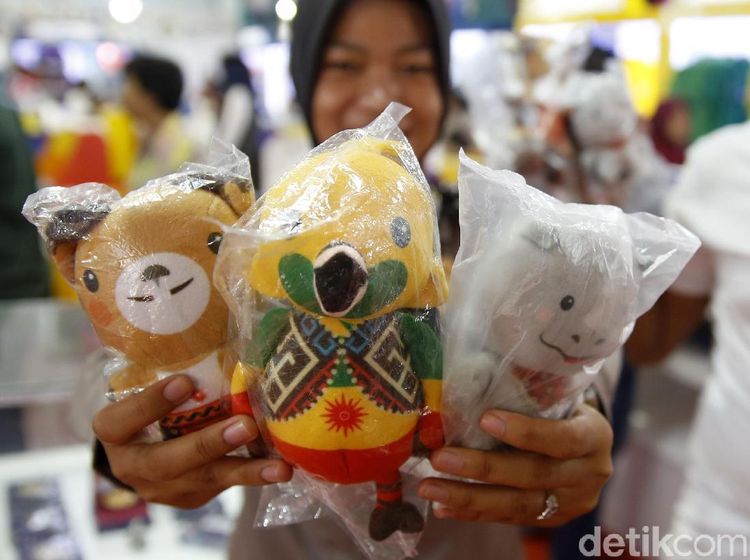 Ludes! Boneka Maskot Asian Games 2018 Laris Terjual