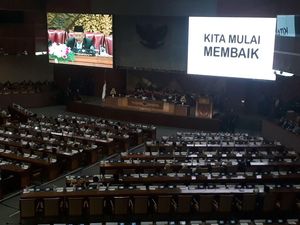 HUT DPR Ke-73, Bamsoet Banggakan Parlemen yang Mulai Membaik