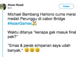 Guyonan Usil Netizen Ketika Bambang Hartono Raih Perunggu