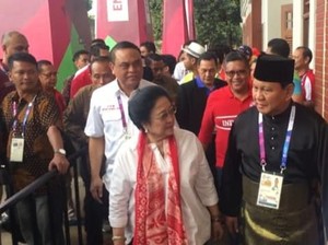 Tanpa Jokowi, Mega Ditemani Puan-Pramono Anung Saat Bertemu Prabowo