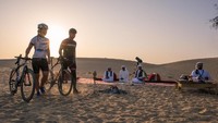 Padang pasir Dubai pernah menjadi lokasi syuting film Syriana yang dibintangi George Clooney dan Matt Damon (Dubai Tourism)