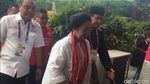 Momen Prabowo Sambut Megawati di Venue Pencak Silat