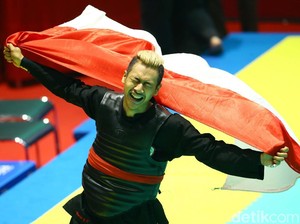 Hanifan Yudani Kusumah Raih Emas ke-29 Indonesia di Asian Games 2018