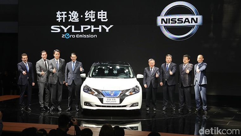 Peluncuran Nissan Sylphy di Beijing (Foto: Nissan) Peluncuran Nissan Sylphy di Beijing (Foto: Nissan)