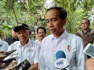 Kasus Pembakaran Bendera HTI, Jokowi: Serahkan kepada Kepolisian