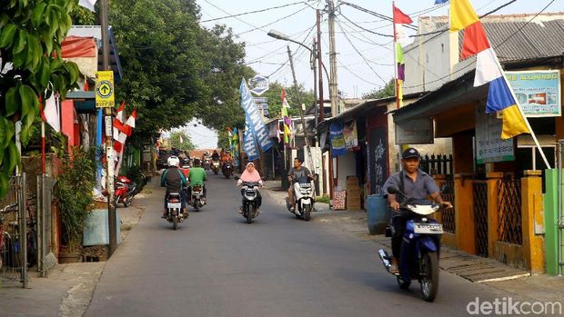 kondisi Jalan Nangka yang diduga dikorupsi eks Wali Kota Depok Nur Mahmudi