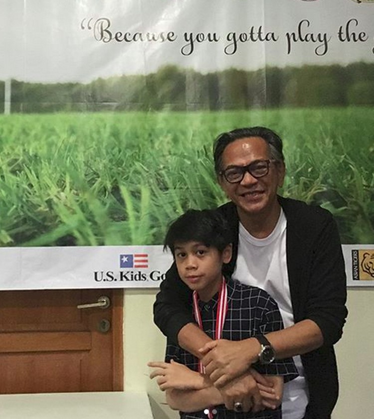 Manisnya Kedekatan Ray Sahetapy dengan sang Cucu, Ramiza