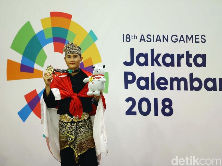 Pesilat Sugianto Tambah Emas Indonesia di Asian Games 2018