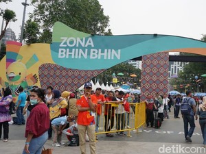 Lapar Saat Nonton Asian Games? Bisa Jajan Enak di Zona Bhin Bhin