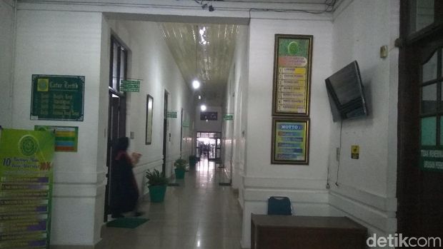 Suasana di PN Medan, Kamis (30/8/2018)
