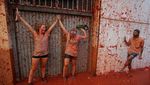160 Ton Tomat Meriahkan Festival Tomatina 2018 di Spanyol