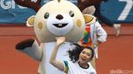 Saat Maskot Asian Games 2018 Ikut Menari Bersama