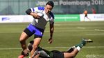 Kerasnya Pertandingan Rugby Korsel vs Sri Lanka