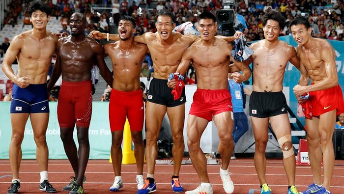 Demam Asian Games bikin pengin tubuh berotot, tapi jangan sampai pakai jalan pintas ya. Foto: Reuters Demam Asian Games bikin pengin tubuh berotot, tapi jangan sampai pakai jalan pintas ya. Foto: Reuters