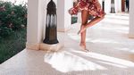 Liburannya Model Cantik Swedia, Kenza Zouiten