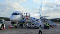 Para penumpang yang telah melakukan penerbangan biasanya sangat bersemangat saat turun pesawat. Namun, jika tidak ada garbarata, penumpang harus menunggu pemasangan tangga turun dari pesawat (CNN Travel)