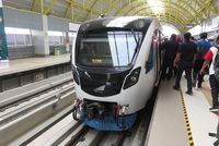 Rini Jajal LRT Palembang