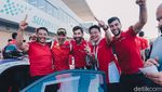 Indonesia Raya Berkumandang di Sirkuit F1