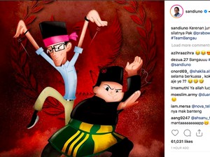 Jokowi-Prabowo Pelukan, Sandiaga Keluarkan Jurus Bangau!