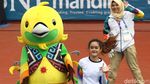 Saat Maskot Asian Games 2018 Ikut Menari Bersama