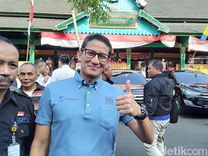 Tanpa Sengaja, Sandiaga Bertemu Ganjar di Bandara