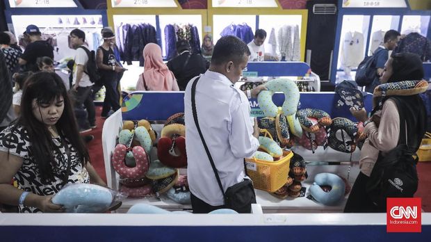 Boneka maskot Asian Games 2018 sudah ludes terjual beberapa hari jelang acara penutupan. (