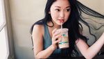 Cantiknya Lana Condor Saat Cicip Tiram hingga Masak Pasta
