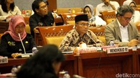 Rapat berlangsung di gedung Nusantara I, Senayan, Jakarta, Kamis (30/8/2018).