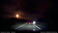 Warga Perth lainnya, Bagus Sugiono, berhasil melihat langsung meteor itu saat mengendarai mobilnya di wilayah Jandakot, pinggiran Perth sebelah selatan. Foto: Bagus Sugiono/via REUTERS