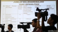 KPU juga memberikan informasi terkait atribut kampanye yang akan diproduksi KPU unutk capres-cawapres dan caleg serta aturan dan jadwal kampanye.