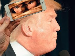 Kreatif! Gambar di iPhone Disatukan dengan Dunia Nyata