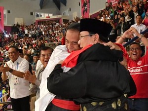 Jokowi-Prabowo Pelukan, Cak Imin: Luar Biasa Menyejukkan