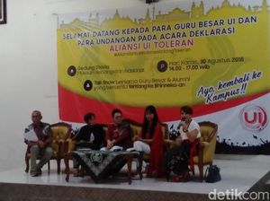 Cegah Radikalisme, Alumni UI Luncurkan Aliansi UI Toleran
