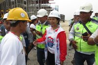 Rini Soemarno Jajal Tol Trans Sumatera dari Pagi hingga Malam