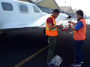 BPPT Sebar Flare Atasi Asap Karhutla di Area Asian Games Palembang