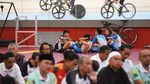 Salat Jumat di Velodrome Rawamangun, Atlet Tetap Berlatih